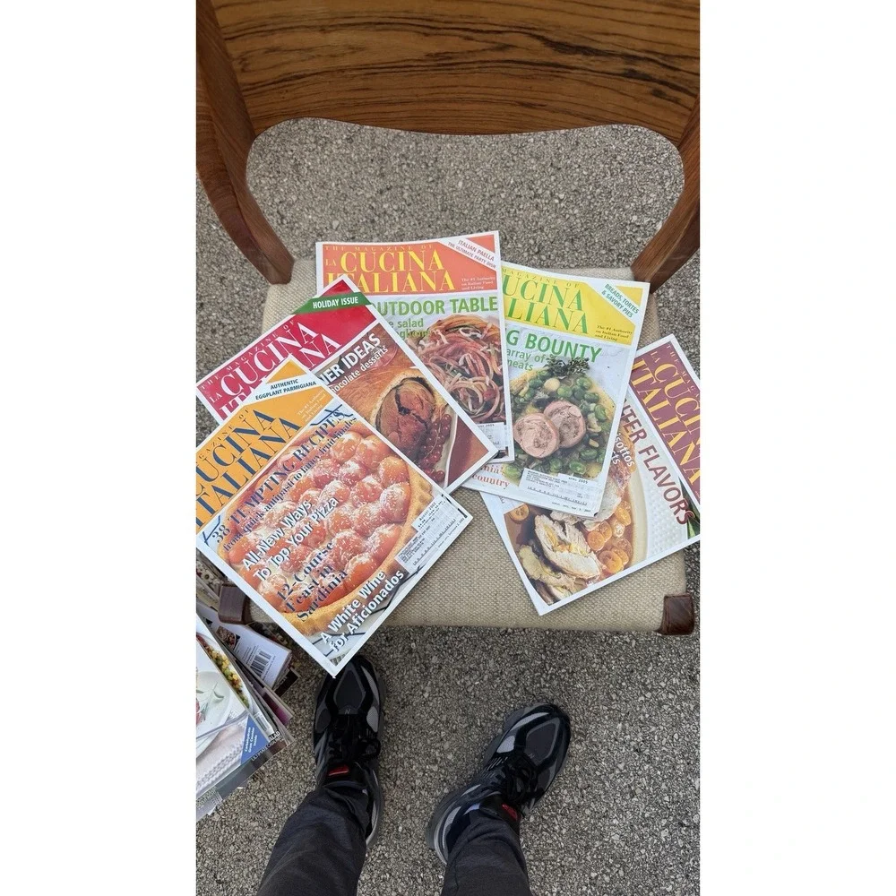 La Cucina Italiana Magazine Lot 5 2002 2003 2005 Italian Cooking Food
